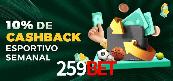 10% de bônus de cashback na 259bet